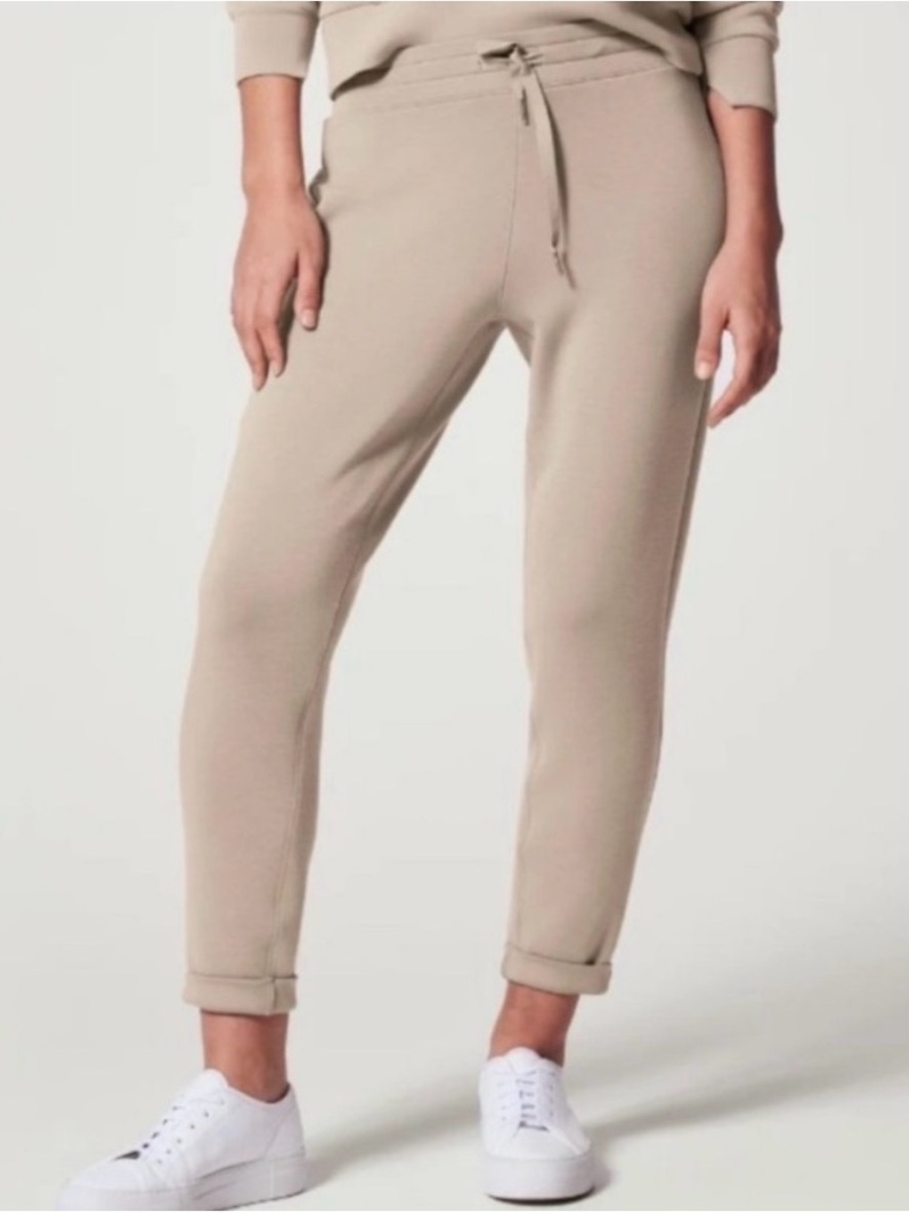 SPANX AirEssentials Fawn Beige Jogger Pants 3X